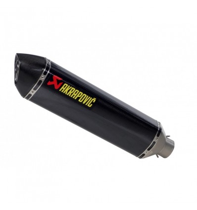 Marmitta Akrapovic Slip On Carbonio omologata per Suzuki GSX-R1000 05-06