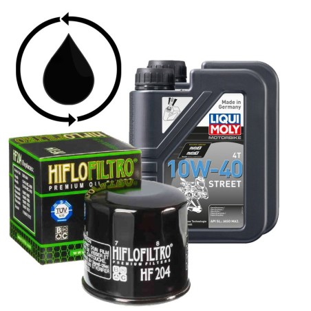 Kit per cambio olio su Moto Honda CBR 300R