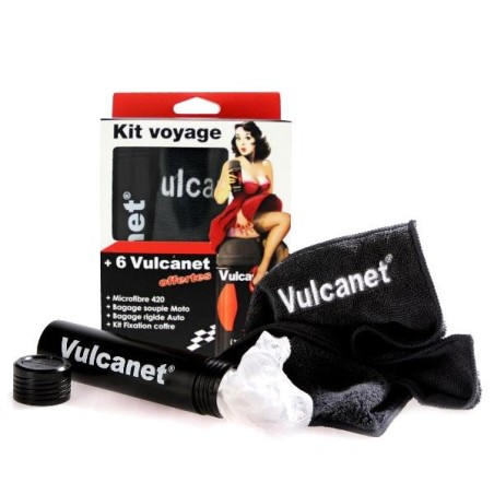 Kit da viaggio Vulcanet per pulizia moto