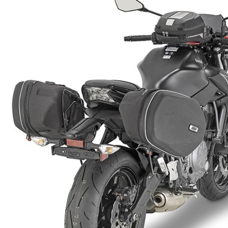 Telaietti laterali Givi TE4117 per borse morbide su Kawasaki Z650