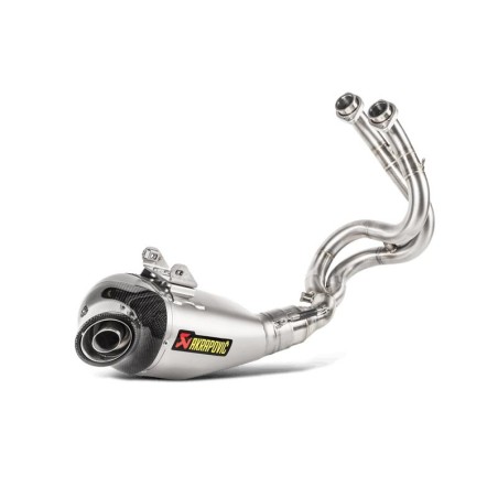 Marmitta Akrapovic Titanio linea Racing omologata per Kawasaki Z650