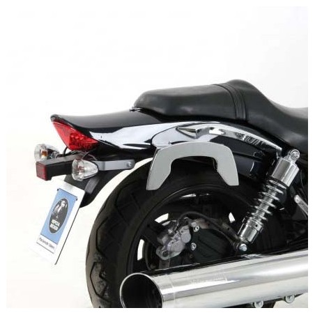 Telai laterali Hepco & Becker C-Bow system cromati per Hyosung GV650