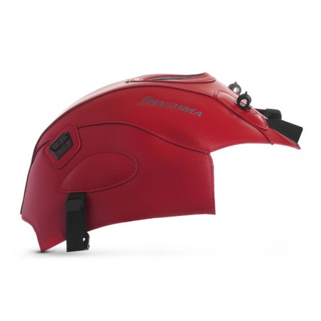 Copriserbatoio Bagster per Suzuki Inazuma 250 13-15 in similpelle rosso scuro