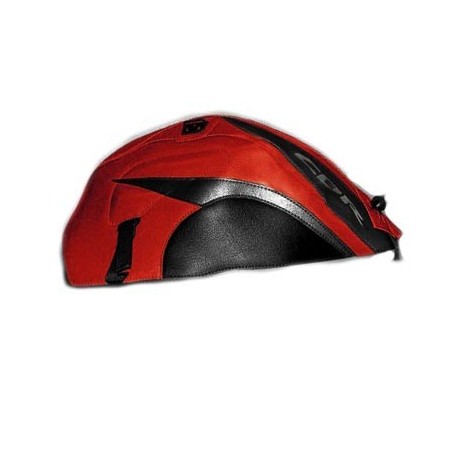 Copriserbatoio Bagster per Honda CB 1000R 08-17 in similpelle rosso scuro e nero opaco