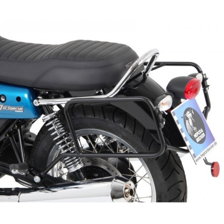 Telai laterali Hepco & Becker neri per Moto Guzzi V7 III