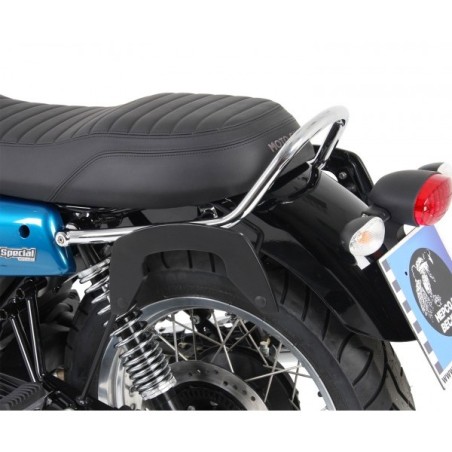 Telai laterali Hepco & Becker C-Bow system neri per Moto Guzzi V7 III