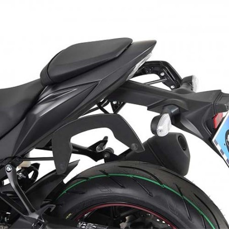 Telai laterali Hepco & Becker C-Bow system neri per Suzuki GSX-S 750 2017