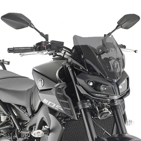 Cupolino Givi Fumè per Yamaha MT-09 2017