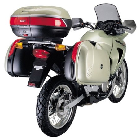 Portavaligie laterale Givi specifico per valigie Monokey su Honda XL 650V Transalp 00-07