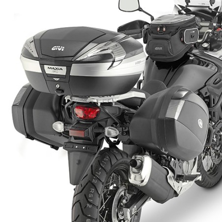 Portavaligie laterale Givi specifico per valigie V35 Monokey Side su Suzuki DL650 V-Strom 2017