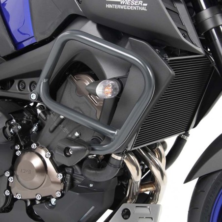 Paramotore Hepco & Becker nero per Yamaha MT-09 2017