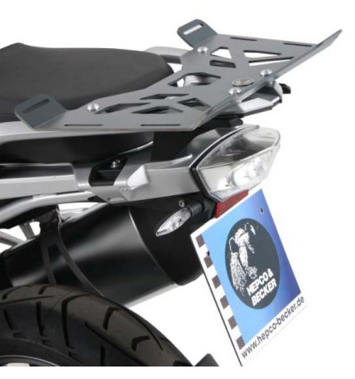 Estensione in alluminio Hepco & Becker per portapacchi su BMW R1200 GS 13-14