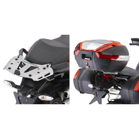 Portapacchi Givi Monokey Alluminio per Ducati Multistrada 1200 13-14