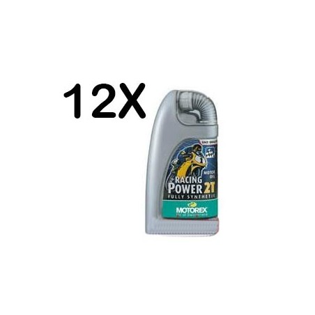 Olio 2T Motorex Racing Power cartone 12x1 lt