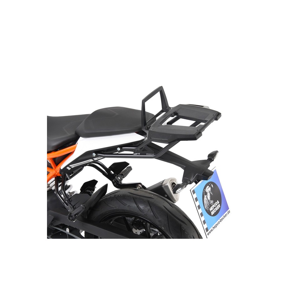 Portapacchi Nero Hepco Becker Alu Rack Per Ktm Duke Dal