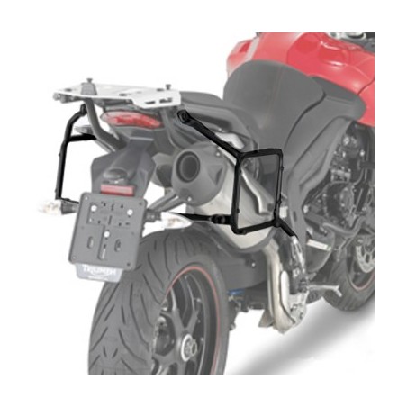 Portavaligie laterale Givi per Triumph Tiger Sport 1050 13-17