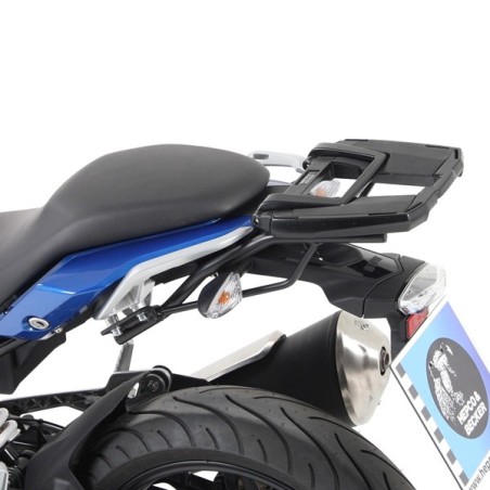 Portapacchi nero Hepco & Becker Easy Rack per BMW G310R dal 2016