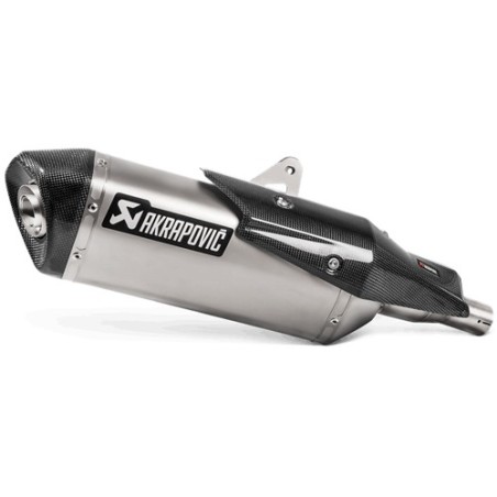 Marmitta Akrapovic Slip On Titanio omologata per Honda X-ADV 750