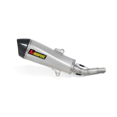 Marmitta Akrapovic Slip On Titanio omologata per Yamaha X-Max 400 e Majesty 400 07-16