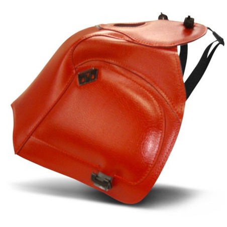 Copriserbatoio Bagster per Honda NX 650 Dominator in similpelle rosso