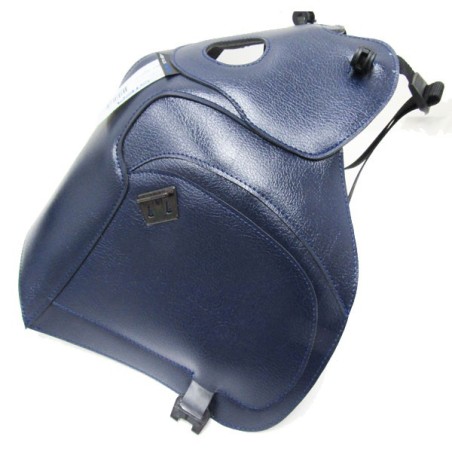 Copriserbatoio Bagster per Honda NX 650 Dominator in similpelle blu scuro