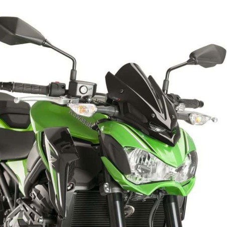 Cupolino Puig Naked nero per Kawasaki Z900