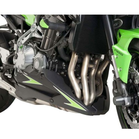 Spoiler inferiore Puig per Kawasaki Z900 nero opaco