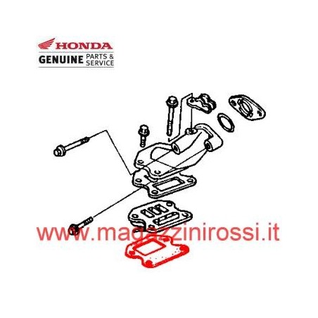 Meccanica - Guarnizione lamelle inferiore Honda 50cc Di