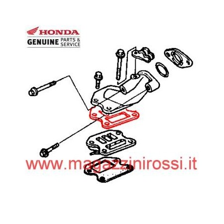 Meccanica - Guarnizione lamelle superiore Honda 50cc Di