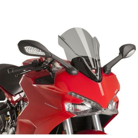 Cupolino Puig Touring per Ducati Supersport e Supersport S fume chiaro