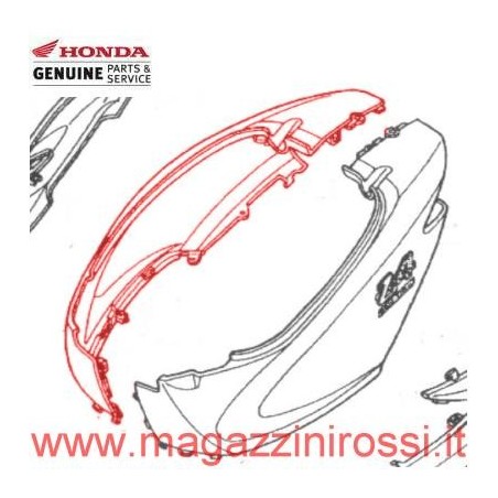 Carena - Fiancata laterale dx Honda Z4