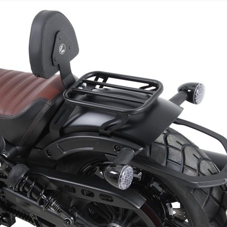 Portapacchi con schienale Hepco & Becker Solorack per Indian Scout Bobber dal 2017