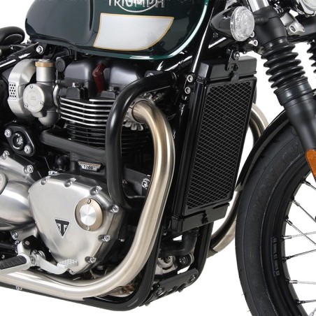 Paramotore Hepco & Becker nero per Triumph Bonneville Bobber dal 2017