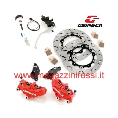 Kit impianto frenante Grimeca anteriore Yamaha T-Max 50