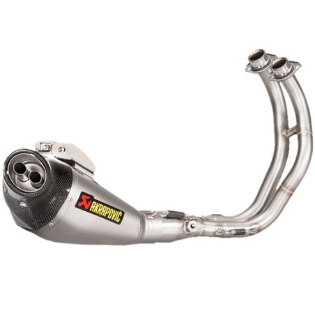 Marmitta Akrapovic Titanio linea Racing omologata per Yamaha Tracer 700