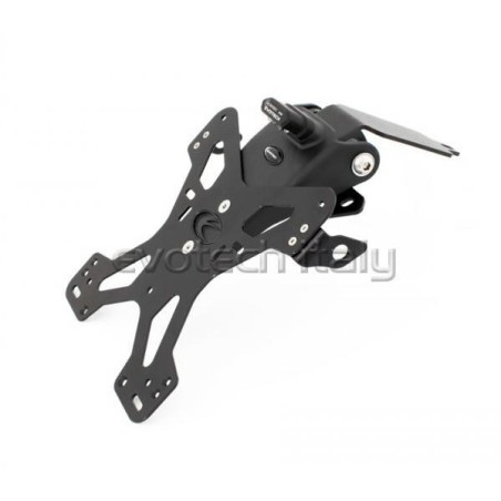 Portatarga regolabile Evotech per Aprilia Shiver 750