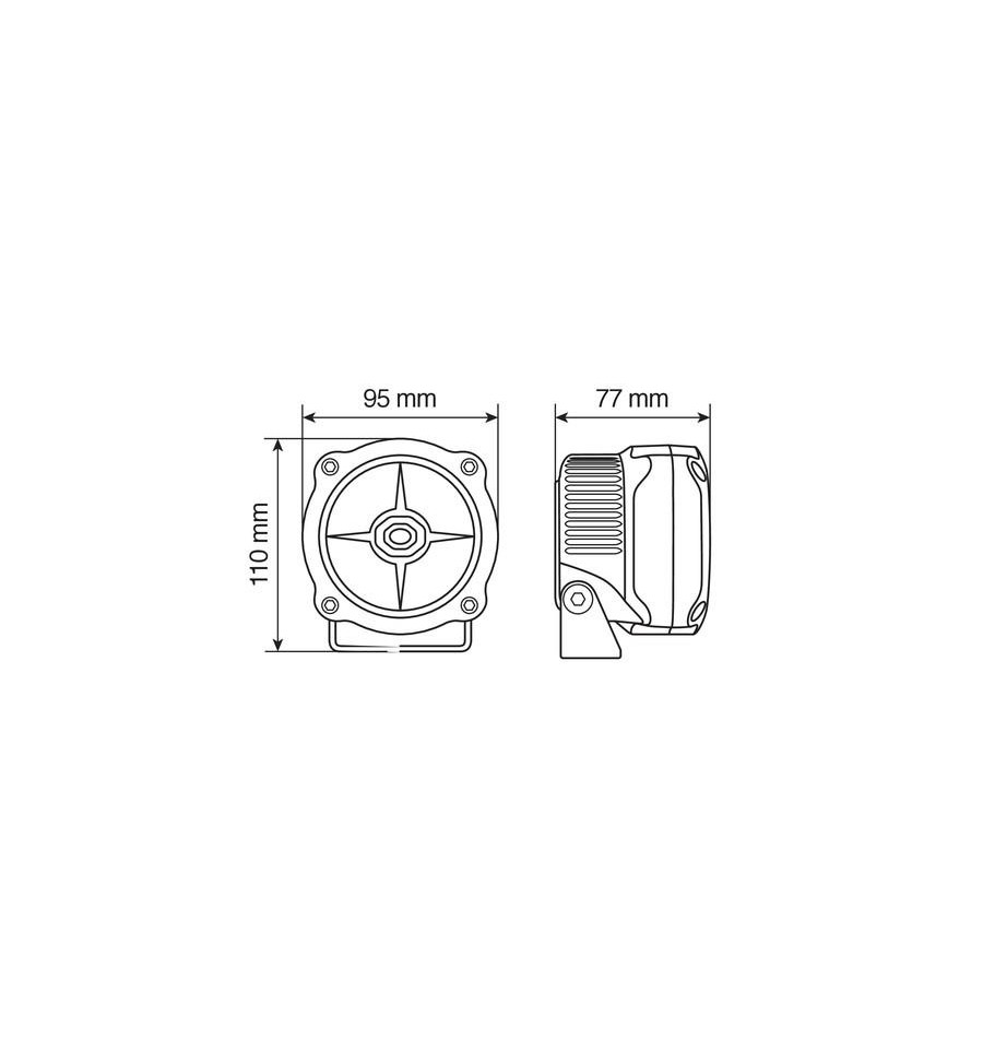 lampa max lum 1 fari supplementari led