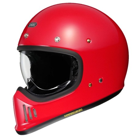 Casco Shoei EX-Zero monocolore rosso brillante