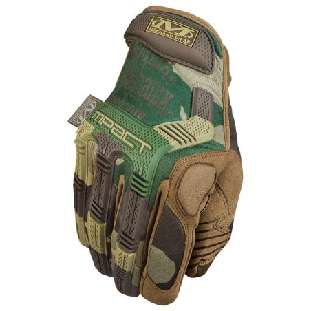 Guanti tattici Mechanix M-Pact mimetici con protezioni gommate