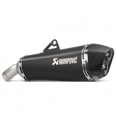 Marmitta Akrapovic Slip On Black per BMW F800GT e F800R