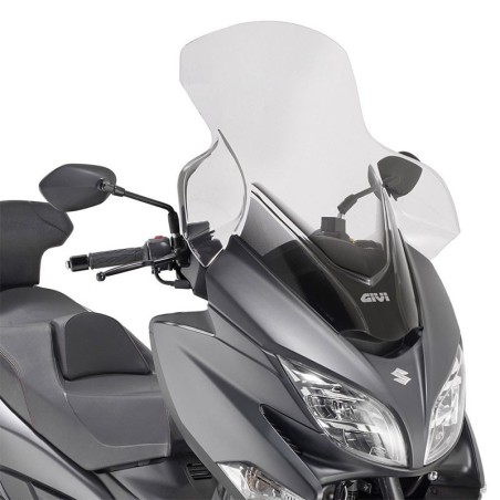 Parabrezza trasparente Givi per Suzuki Burgman 400 dal 2017