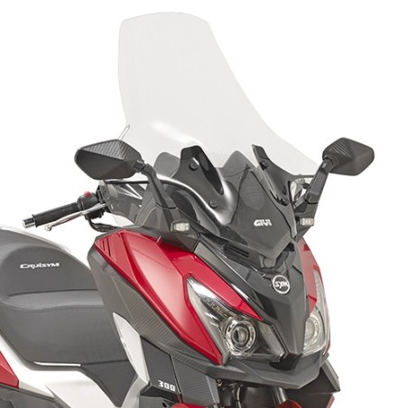 Parabrezza trasparente Givi per SYM Cruisym 300