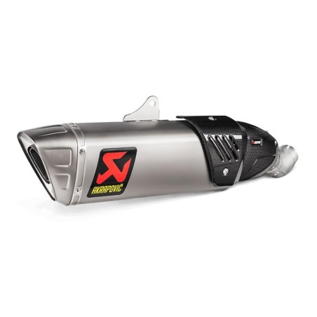 Marmitta Akrapovic Slip On Titanio omologata per Honda CBR1000RR 17-19