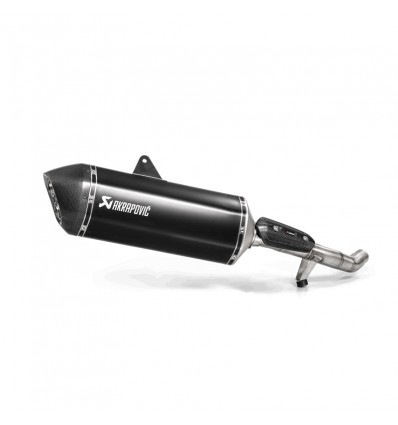 Marmitta Akrapovic Slip On Black per Triumph Tiger 1200 XR 18-19