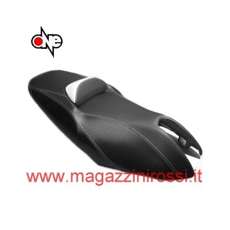 Fodera sella ONE per Yamaha T-Max 500 01-07 nero e bian