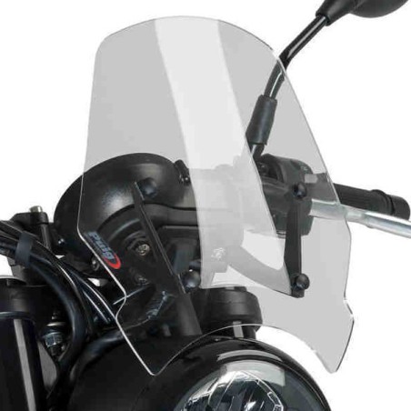 Cupolino Puig Naked trasparente per Benelli Leoncino 500