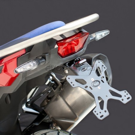 Portatarga regolabile Evotech per Honda CRF 1000L Africa Twin Adventure Sports