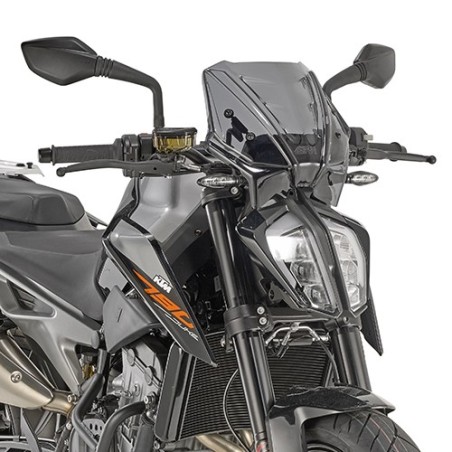 Cupolino Givi A7708 fume per KTM Duke 790 dal 2018