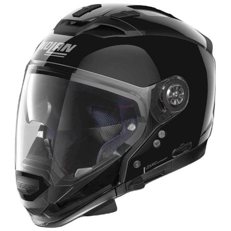 Casco Nolan N70.2 GT Classic N-COM nero lucido