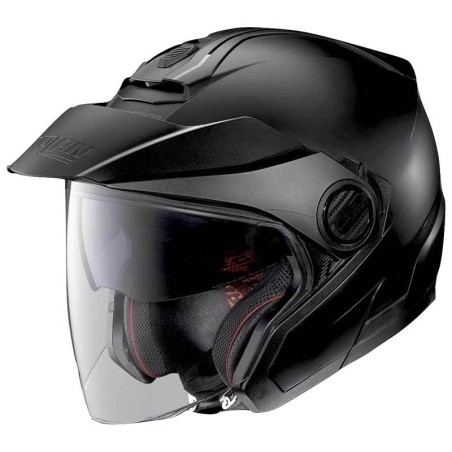 Casco Nolan N40.5 Classic monocolore nero opaco